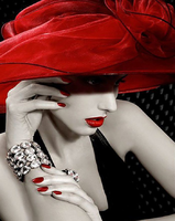 Без бренда «Девушка с красной шляпой» в Таганроге