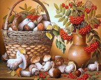 Без бренда «Корзина с грибами и рябиной» в Таганроге