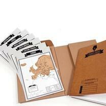 Без бренда «Скретч-карта мира стирающаяся. Карта путешествий» в Таганроге