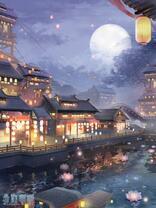 Без бренда «Ночной город на фоне луны» в Таганроге