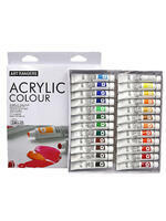 Без бренда «Коробка 24 шт.: Акриловые краски «Две картинки» 24 шт. по 12 мл, проф. пигмент» в Таганроге в интернет-магазине Без бренда «Коробка 24 шт.: Акриловые краски «Две картинки» 24 шт. по 12 мл, проф. пигмент» в Таганроге