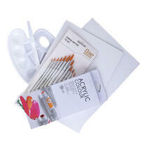 Без бренда «Набор подарочный «Две картинки»: краски акрил 12x12 мл, 2 холста 22x30 на мдф, 10 кистей, мастихин, палитра. Уценка (без упаковки)» в Таганроге в интернет-магазине  Без бренда «Набор подарочный «Две картинки»: краски акрил 12x12 мл, 2 холста 22x30 на мдф, 10 кистей, мастихин, палитра. Уценка (без упаковки)» в Таганроге