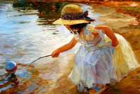 Без бренда «Девочка пытается спасти мяч» в Таганроге в интернет-магазине  Без бренда «Девочка пытается спасти мяч» в Таганроге