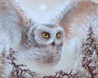 Без бренда «Полярная сова над лесом (20шт)» в Таганроге