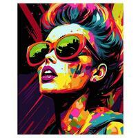 Без бренда «Яркая девушка в солнечных очках» в Таганроге