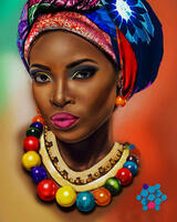 Без бренда «Портрет яркой женщины» в Таганроге в интернет-магазине  Без бренда «Портрет яркой женщины» в Таганроге