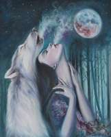 Без бренда «Девушка и волк в полнолуние» в Таганроге в интернет-магазине Без бренда «Девушка и волк в полнолуние» в Таганроге