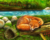 Без бренда «Рыжая лиса у реки» в Таганроге