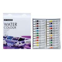 Без бренда «Коробка 24 шт.: Краски акварель «Две картинки» в тюбиках 24 шт. по 12 мл» в Таганроге