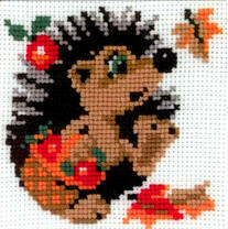 Картина по номерам «Ёжик»