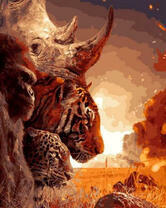 Большие звери в Африке