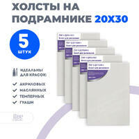 Без бренда «Набор 5 шт. холст Две картинки на подрамнике 20X30» в Таганроге